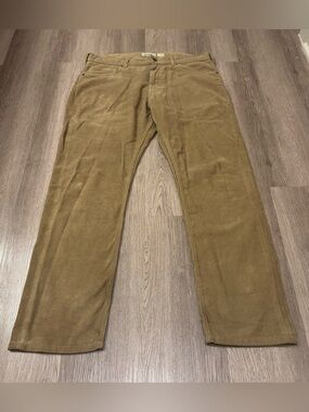 Patagonia Men’s Organic‎ Cotton Corduroy Jeans Beige Khaki 36x30